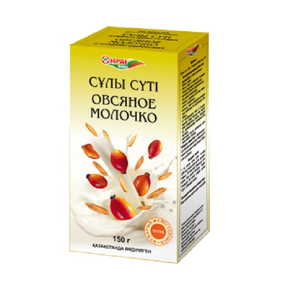 Овсяное молочко с шиповником