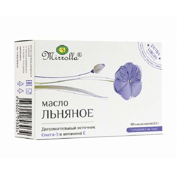 Льняное масло