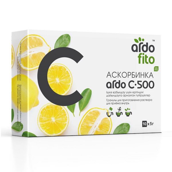 Аскорбинка ардо с-500