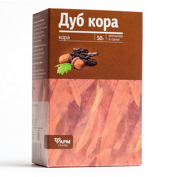 Дуба кора