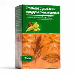 Кукурузы столбики с рыльцами