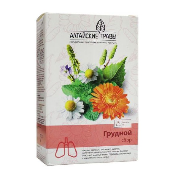 Алтайские травы грудной сбор