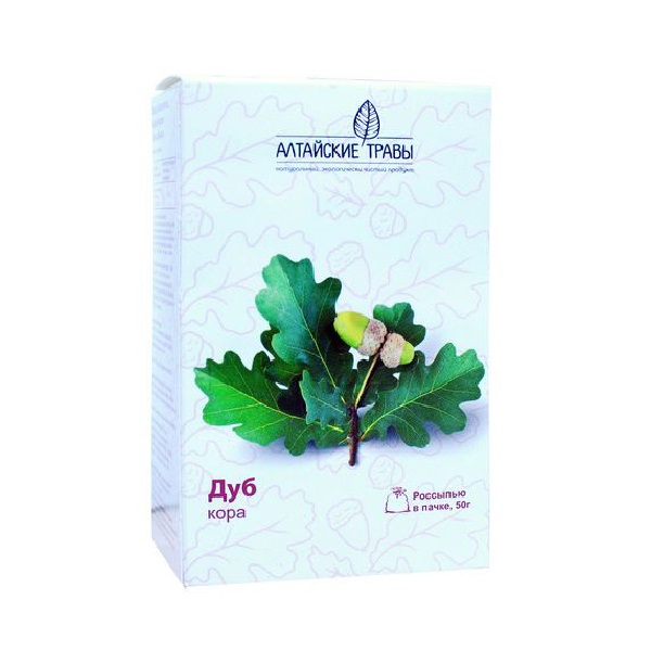 Алтайские травы дуб
