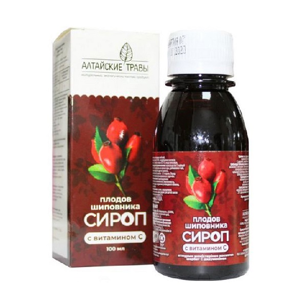 Алтайские травы сироп шиповника