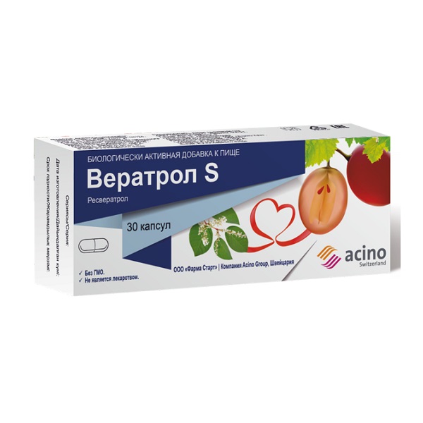 Вератрол s