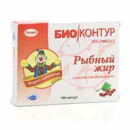 Рыбий жир с экстрактом боярышника