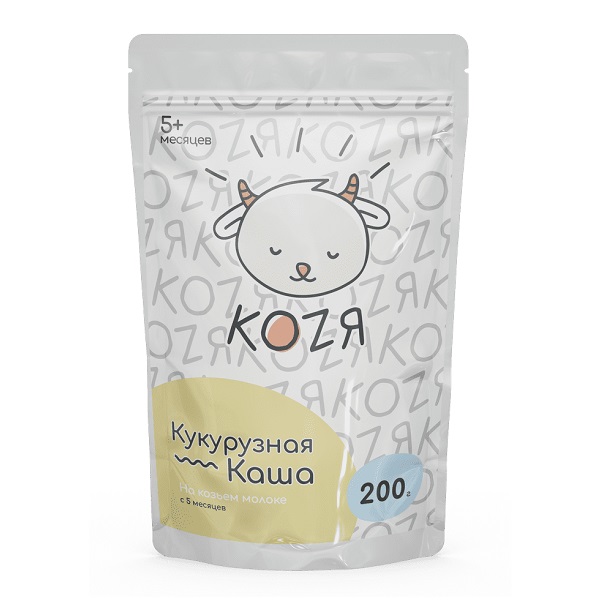 Молочная каша Коzя (кукурузная)