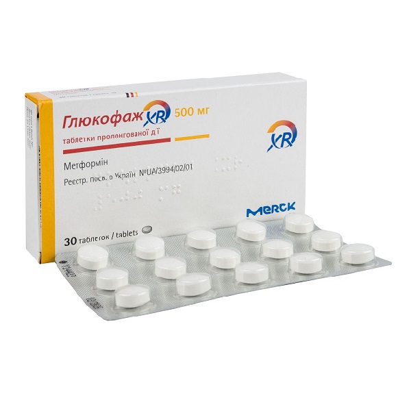 Глюкофаж xr