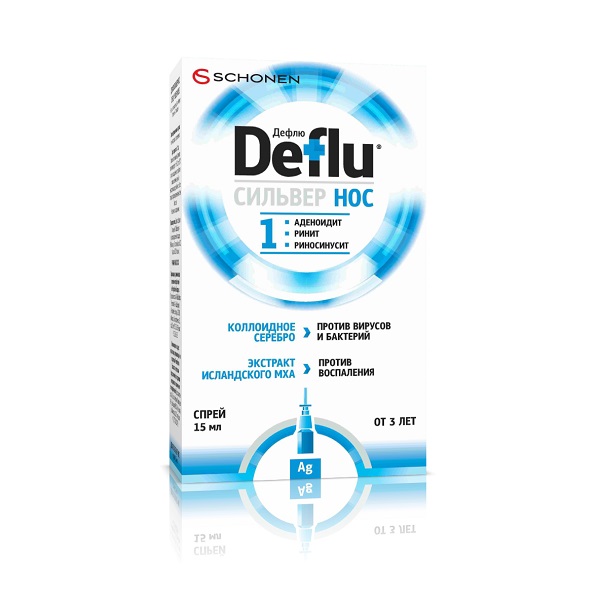 Дефлю сильвер нос