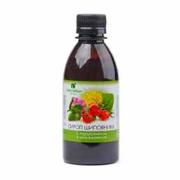 Сироп шиповника с подорожником и мать-и-мачехой