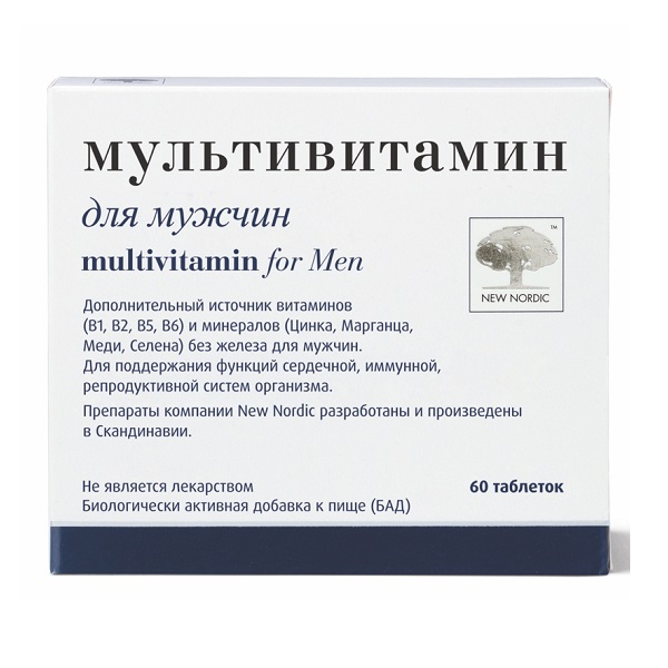 Мультивитамин для мужчин (Multivitamin for men)