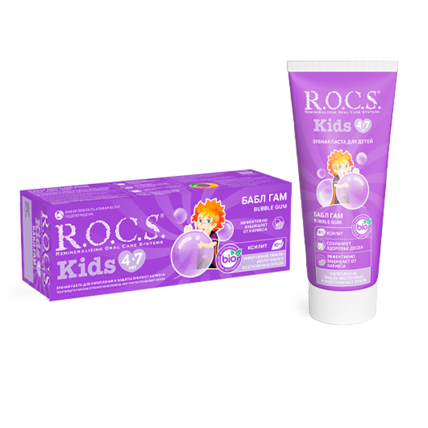 R.O.C.S (Рокс) Kids Бабл Гам