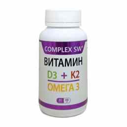 Витамин д3 + к2 + омега 3