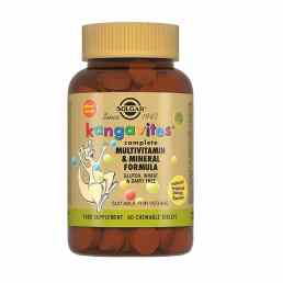Солгар Кангавитес комплексная формула мультивитаминов и минералов со вкусом тропических фруктов
