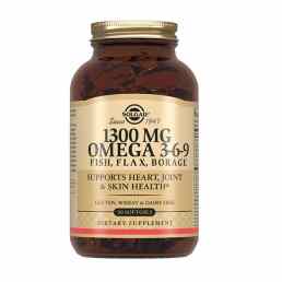 Солгар Комплекс жирных кислот 1300 мг омега 3-6-9