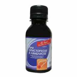 Сироп при описторхозе и лямблиозе