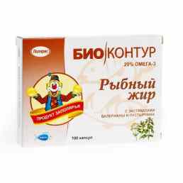 Рыбий жир валериана + пустырник