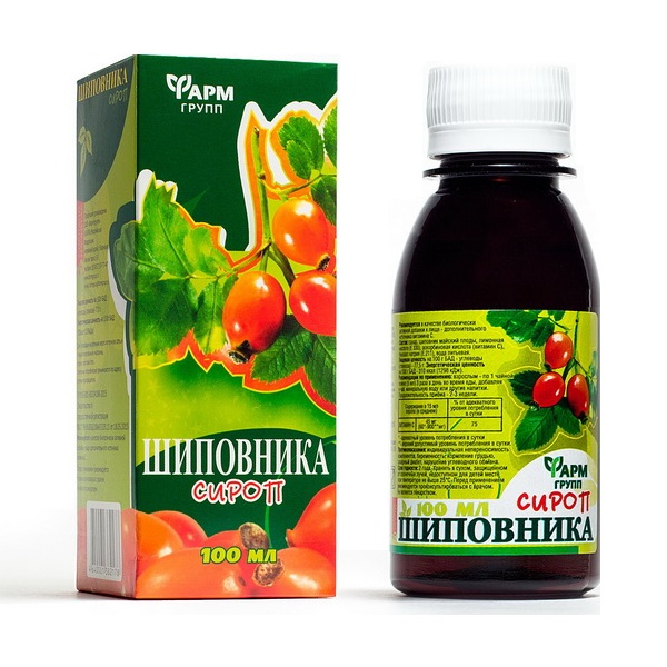 Шиповника сироп