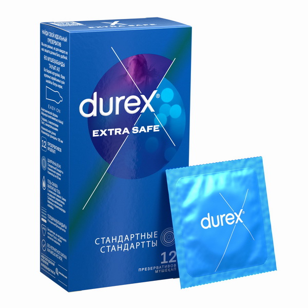 Durex (Дюрекс) Extra Safe утолщенные