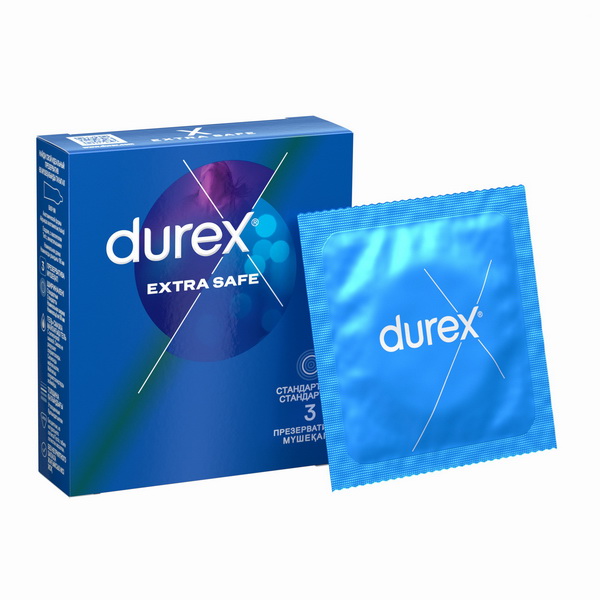 Durex (дюрекс) extra safe утолщенные