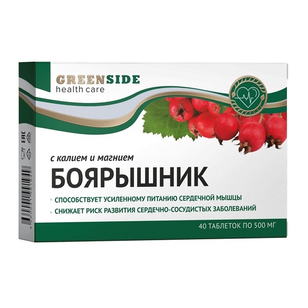 Боярышник с калием и магнием