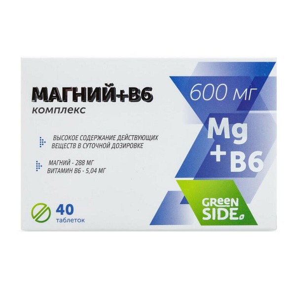 Комплекс магний + в6