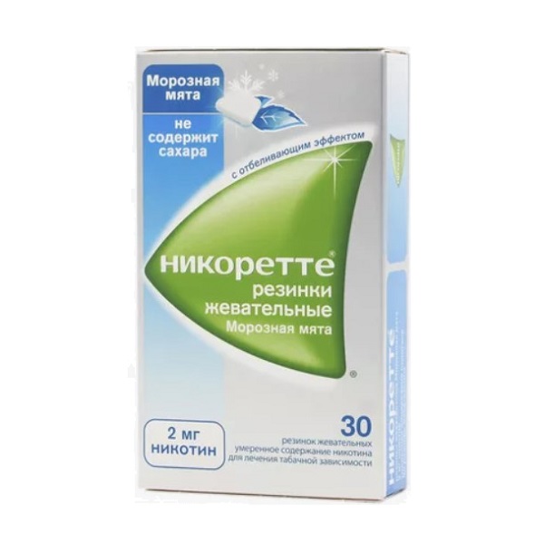 Никоретте морозная мята