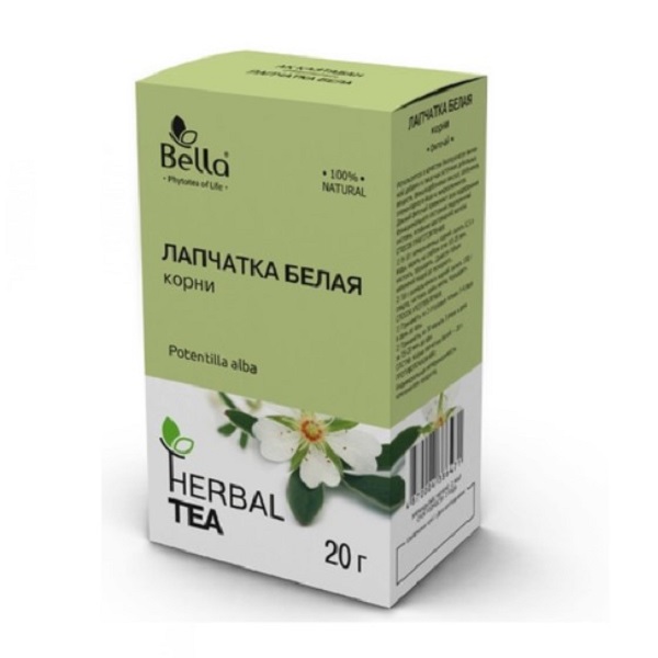 Лапчатка белая