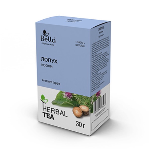 Лопух войлочный корни