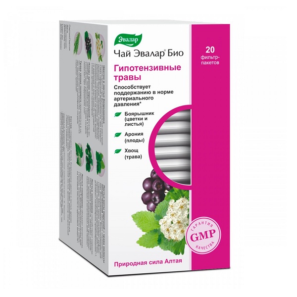 Чай эвалар био гипотензивные травы