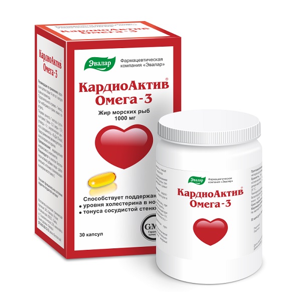 Кардиоактив омега-3