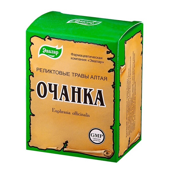 Очанки лекарственной трава