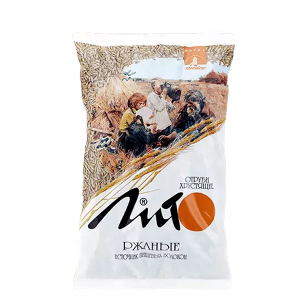 Отруби ржаные хрустящие Лито с кальцием