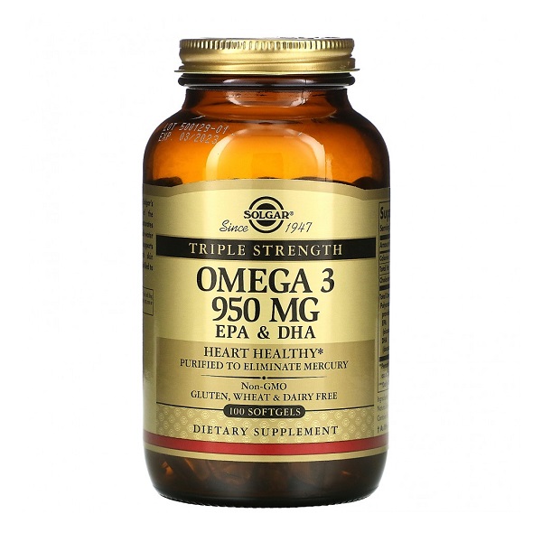 Солгар Тройная омега-3 эпк и дгк