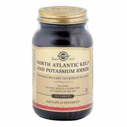 Солгар Йод из бурых водорослей и йодида калия