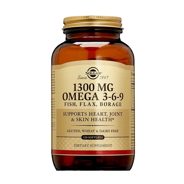 Солгар Комплекс жирных кислот 1300 мг омега 3-6-9