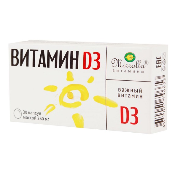 Витамин д3 мирролла