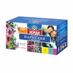 Пармелия с Эхинацеей