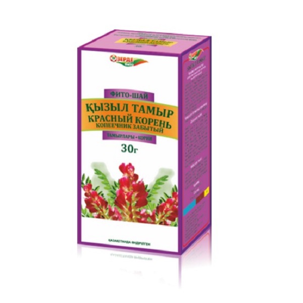 Красный корень (Копеечник забытый)