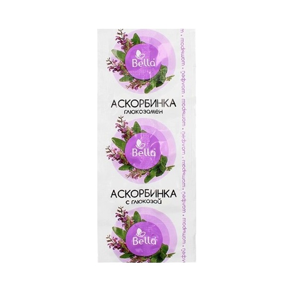 Аскорбинка Белла с глюкозой