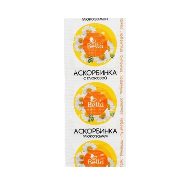 Аскорбинка Белла с глюкозой