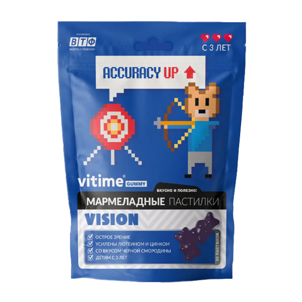 Витайм мармеладные пастилки зрение