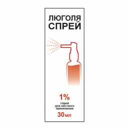 Люголя спрей