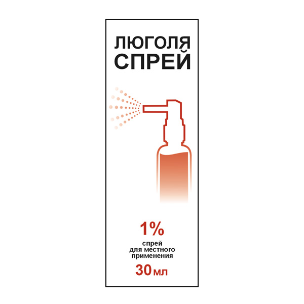 Люголя спрей