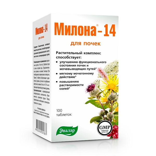 Милона-14 для почек