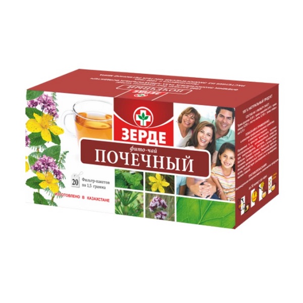 Почечный с эхинацеей фито-чай