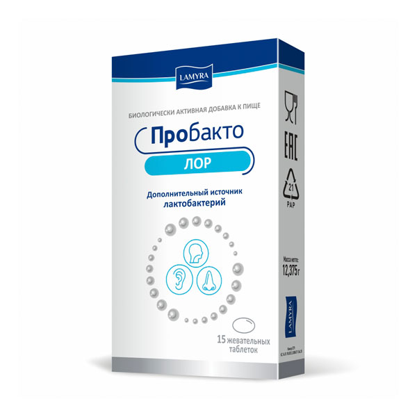 Пробакто лор