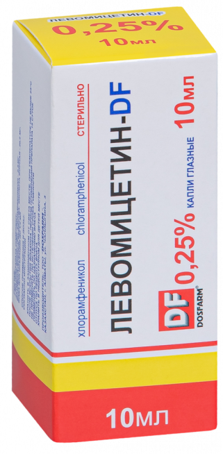 Левомицетин-DF 0.25%