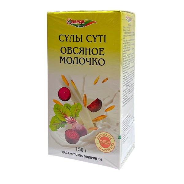 Овсяное молочко со свеклой