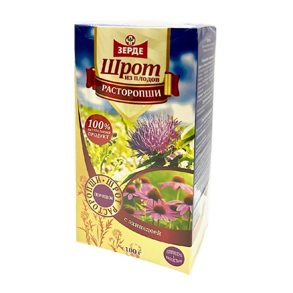 Шрот расторопши с эхинацеей